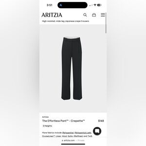 Aritzia Effortless Pants